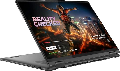 Lenovo Yoga 7 16 2-in-1 AI PC Laptop | 16" WUXGA Touch | Intel 12-core Ultra 5 125U (>i7-1335U) | 16GB DDR5 1TB SSD Backlit Fingerprint Thunderbolt FHD Camera Win11Pro w/DLCA Accessory in Saudi Arabia