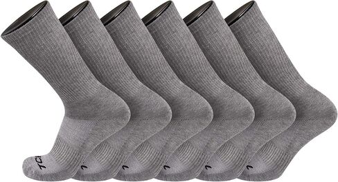 TCK 3 Pair Work & Athletic Crew Socks (White, Medium) in Saudi Arabia