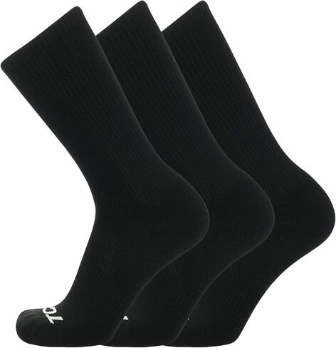 TCK 3 Pair Work & Athletic Crew Socks (White, Medium) in Saudi Arabia