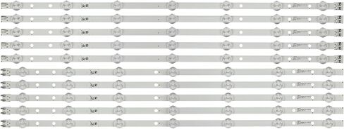LED Backlight Lamp Strip متوافق مع Samsung 55 "TV UN55H6203AF UN55J6200AF UE55H6203AK UN55H6103AG UN55H6103AF UN55J620DAF UN55FH6030 in Kuwait