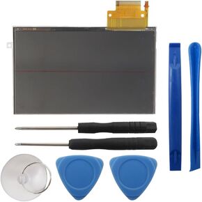 LCD Screen Backlight Display Replacement with Tool Compatible for Sony PSP 2000