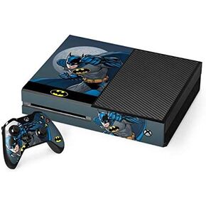 Skinit Skinit Gaming Gaming Skin متوافق مع وحدة التحكم Xbox One وحزمة التحكم - Warner Bros Batman مرخصة رسميًا لتصميم العمل