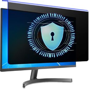 Removable Hanging Computer Protective Film, 16:9 Widescreen Hanging Privacy Screen Fliter, Computer Privacy Screen Protector (20in 458 * 270mm)