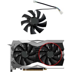 GA92A2H 0.35A GTX 1660 1660Ti Graphics Card Cooling Fan(B Fan)