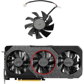 75mm 7Pin FD8015U12D GTX1660 RX5700 Graphics Card Cooling Fan(C-Fan)