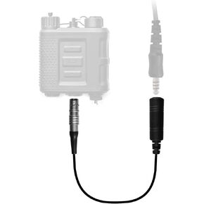 invisio x series electset awapter adapter: for tp-120/u174 السلكية السلكية