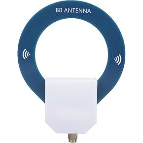 Mini Loop Shortwave Antenna 9.9kHz - 181MHz SW Portable for Malachite HAM Radio Receives Directional with Adjustable Signaling Strength