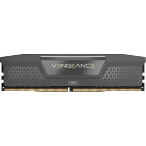 CORSAIR Vengeance DDR5 RAM 16GB (1x16GB) 6000MHz CL36-44-44-96 1.35V AMD Expo Intel XMP 3.0 Desktop Computer Memory – Gray (CMK16GX5M1E6000Z36)