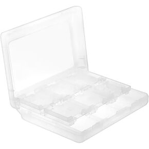 USonline911 Switch Card Storage Case 24-in-1 Game Card Case Holder Cartridge Box Replacement for New Nintendo 5DS XL LL(smokey grey)