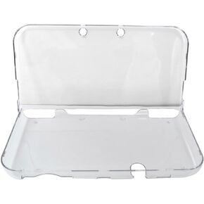 Clear Crystal Transparent Hard Shell Protective Case Cover Skin Compatible with Nintendo New 3DS XL LL 2015 Model