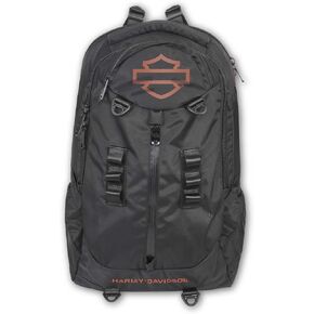 Harley-Davidson Oil Slick Bar & Shield Logo High-Density Backpack - Rugged Black