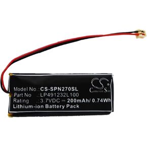 VI VINTRONS Battery for Sony PSP-N270, PSP-N270G, LP491232L100,