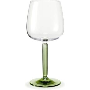 Kähler Hammershøi Red Wine Glass 49 cl Pack of 2 in Green Height 21 cm