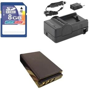 Sanyo VPC-TH1 Camcorder Accessory Kit Includes: SDKLIC5001 Battery, SDM-160 Charger, KSD48GB Memory Card