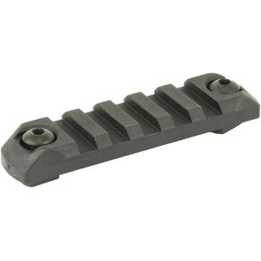 قسم سكة حديد Bravo Company Scale Picatinny Dail ، Black ، Mlok متوافق ، 3 "