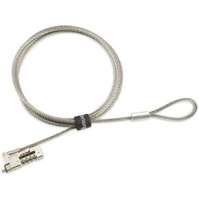 Kensington NanoSaver 2.0 EQ Combination Laptop Lock (Resettable), Computer Security Locking Cable, Compatible with HP, Lenovo and Other Nano Lock Slot Devices, Notebooks, Laptops (K65090WW)
