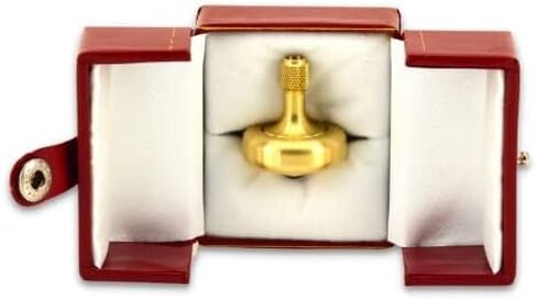 PROMETHEUS LIGHTS Lambda Spinning Top، صنع في الولايات المتحدة الأمريكية (النحاس الصلب، روبي الرؤوس) in Kuwait