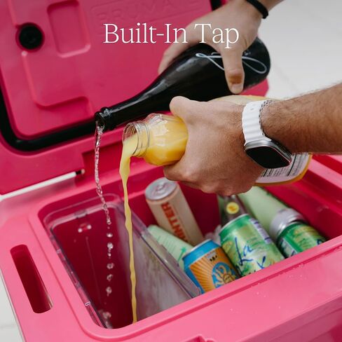 Brütmate Brütank Wheeled Hard Booder مع خزان موزع مشروب مدمج وابنه | مثالي للشاطئ ، والشراب ، والمشروبات ، والتخييم ، والألعاب الرياضية ، والحفلات والمزيد in Kuwait