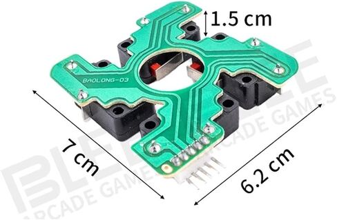 1x استبدال PCB Joystick Board Switches Micro Switches Part TP-MA Assembly لإكسسوارات قطع الغيار Sanwa in Kuwait