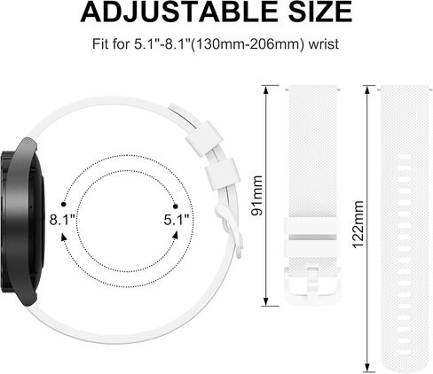 AK Silicone Band Compatible with Amazfit Bip 6 / Bip 5 Watch Band, Amazfit GTR 4 Bands, 22mm Soft Replacement Sport Strap for Amazfit Bip 6 / Bip 5 / GTR 4 Women Men in Saudi Arabia