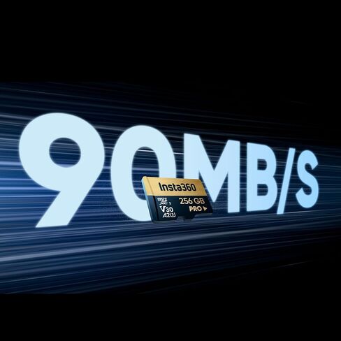 Insta360 64GB UHS-III V30 MicroSD Memory Card for One X/One X2 / X3 / X4, X5, One R/One RS, Ace Pro and Sphere Action Cameras in Saudi Arabia