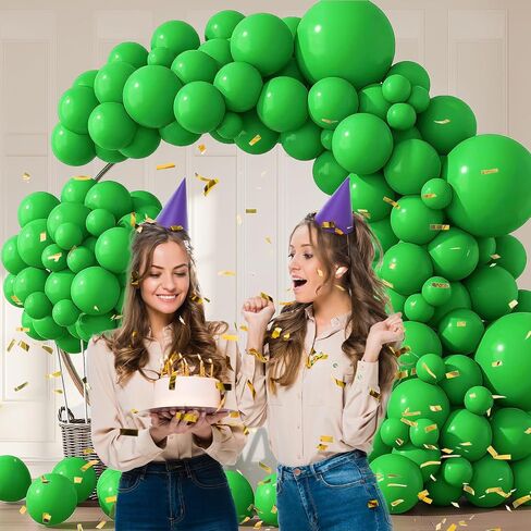 139PCS latex balloon sets, birthday party balloon sets, graduation baby shower, wedding holiday balloon garland arch decorations Party Balloon Kit (Hot Pink) in Kuwait
