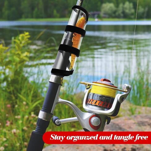 4 Pack Fishing Lure Wraps 2 Size Clear PVC Fishing Hook Covers Lure Covers for Rod Protector Bait Storage Bags in Saudi Arabia