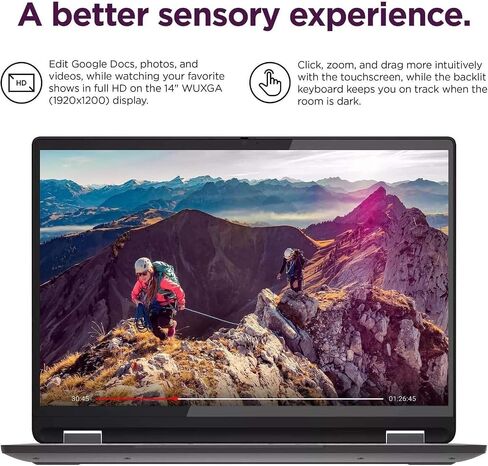 Lenovo Flex 5i 2-in-1 Laptop-14 "FHD Touchscreen ، Intel 10-Core I5-1235U ، 8GB RAM ، 512GB SSD+ 64GB SD CARD in Kuwait