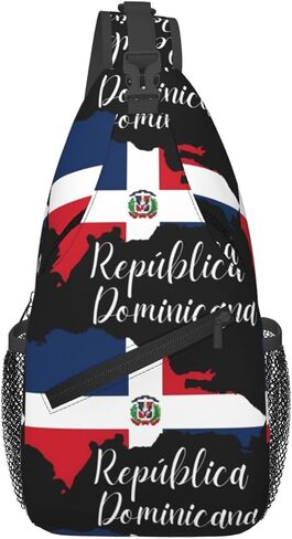 American Salvadorian Flag Salvadoreños Roots Sling Bag Casual Crossbody Bag Sports Shoulder Backpack Travel Chest Pack Cycling Cross Bags Gym Hiking Daypack in Kuwait