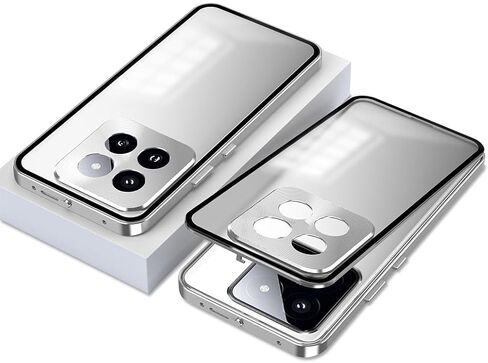 QUIETIP Case Compatible with Honor X7C & Honor 200 Smart with Screen Protector,Metal Frame + PC Frosted Surface Back Cover,Black in Saudi Arabia