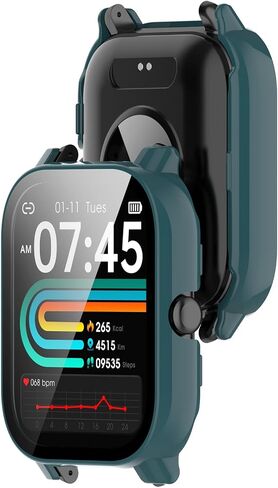 chofit المقصود لـ Qonbink L70/Jacoosa L70/Ganopterygon L70 Case Screen Screen Protector Ultra-Thin PC Protector Cover Pumper for Qonbink L70 Watch Case Accessories (6Packs) in Saudi Arabia