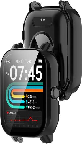 Chofit Intended for QONBINK L70/Jacoosa L70/Ganopterygon L70 Case Screen Protector Ultra-Thin PC Protector Cover Bumper for QONBINK L70 Watch Case Accessories (6PACKS) in Saudi Arabia