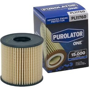 Purolator PL11760 PurolatorONE Advanced Engine Protection Cartridge Oil Filter Compatible With Select Hyundai Elantra, Kona, Sonata