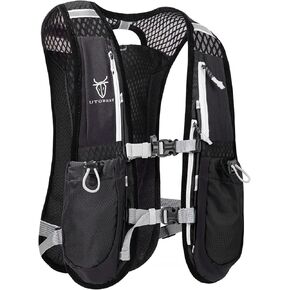 UTOBEST Running Vest Lightweight Hydration Vest Running Backpack for Trail Running Marathon Race Hiking