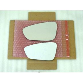 New Replacement Mirror Glass with FULL SIZE ADHESIVE for 2015-2017 CHRYSLER 200 Driver Side View Left LH