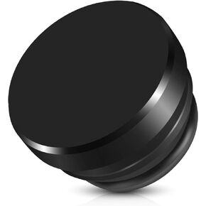 Cigarette Lighter Cover 1 Pcs, Cigarette Lighter Plug Cover Dustproof Waterproof, Black Button Aluminum Fits Most Automotive Vehicles and Boats with Standard 12 Volt Power Source by XIOGZAXI