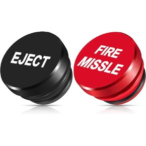 Cigarette Lighter Cover 1 Pcs, Cigarette Lighter Plug Cover Dustproof Waterproof, Black Button Aluminum Fits Most Automotive Vehicles and Boats with Standard 12 Volt Power Source by XIOGZAXI