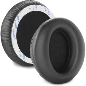COWIN E7 Ear Pads Replacement Round Ear Cushions Compatible with COWIN E7 / E7 Pro Active Noise Cancelling Headphone Soft Protein Leather and Noise Isolation Memory Foam Earpads