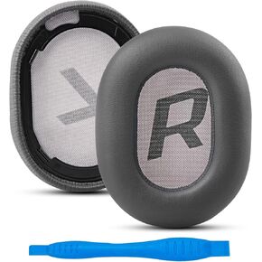 Replacement Ear Pads for Plantronics Voyager 8200 UC, Earpads Cushions Compatible with Plantronics BackBeat Pro 2 Wireless Headphones, Premium Protein Leather Softer Memory Foam Noise Canceling(Grey)