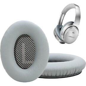 Earpads for Bose QuietComfort 45 QC45 QC35 ii QC35 Professional Ear Pads Headphones Ear Cushions Replacement with Noise Isolation Memory Foam White in Kuwait