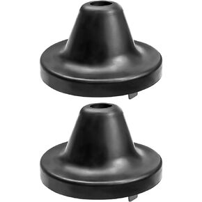 Hood Bumper Rear Compatible with Freightliner Cascadia Replaces A18-59704-000 A17-20868-000 A1859704 M17455 M17455UB, Hood Stop Cone and Bumper, 2 Pack