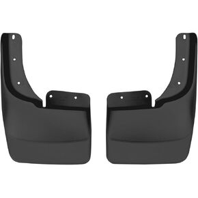 Husky Liners - Front Mud Guards | 1997 - 2004 Ford F150 Standard/SuperCab w/ OE Fender Flares, Front Set - Black, 2 Pc | 56411