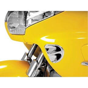 Show Chrome Accessories 52-620 Chrome Fairing Air Intake Accent For Honda Goldwing GL1800 2001-10