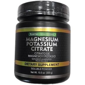 Magnesium Potassium Citrate Powder 10.5 oz (300 g) CITRATO DE MAGNESIO Y POTASIO Dietary Supplement
