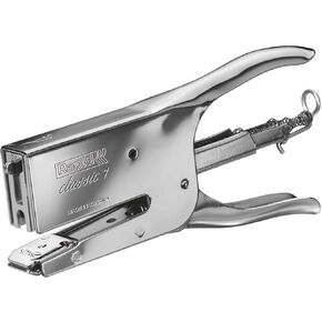 Rapid Classic K1 Stapling Pliers, 50 Sheet Capacity, Stapling and Pinning, Uses 24/6 and 24/8 mm Staples, Metal, Chrome, 10510601