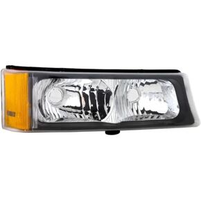 For 2003-2006 Chevy Silverado 1500 Park/Signal Light Assembly Passenger Side | Includes Running Lamps | For GM2521185 | 15174061 | 15199557