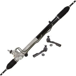 Power Steering Rack and Inner + Outer Tie Rod Kit For Toyota Tundra & Sequoia - BuyAutoParts 89-20028K9 New