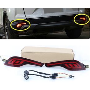 Turn Signal Yellow Car LED Daytime Running Lights Nighttime Blue Waterproof DRL Replace Fog Lamp Covers ABS 12V Daylights For Honda CR-V CRV 2017 2018 2019