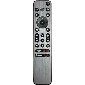 RMF-TX900U RMF-TX900B (Backlit) Voice Replacement Remote Control Compatible with Sony 2022 4Κ 8K HD TV XR KD Series TV