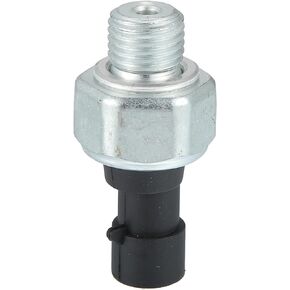 Motoforti Engine Oil Pressure Sensor, for Chevrolet Aveo 2004-2008, Plastic Metal, No.95961350, Black Silver Tone